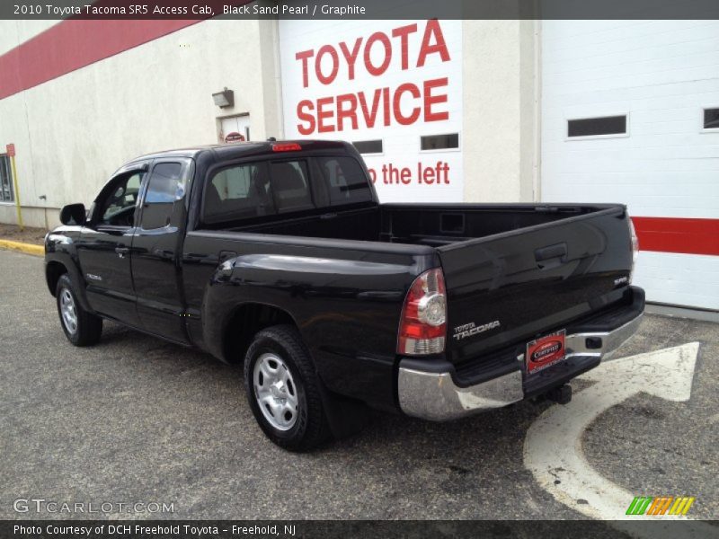 Black Sand Pearl / Graphite 2010 Toyota Tacoma SR5 Access Cab