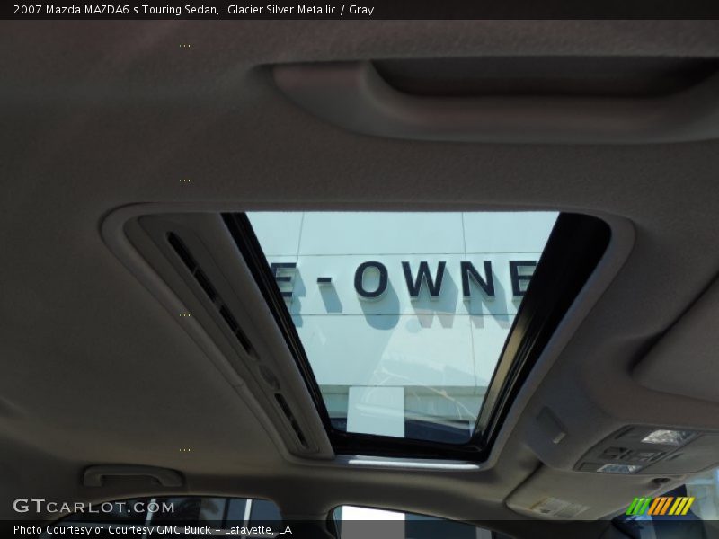Glacier Silver Metallic / Gray 2007 Mazda MAZDA6 s Touring Sedan