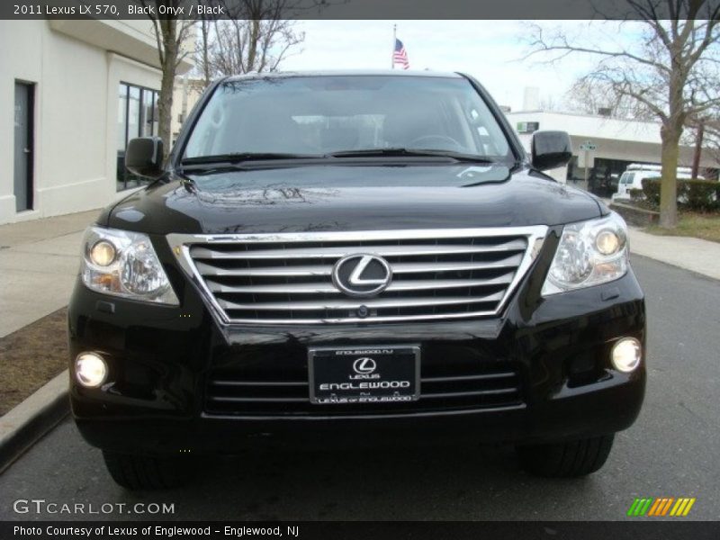 Black Onyx / Black 2011 Lexus LX 570