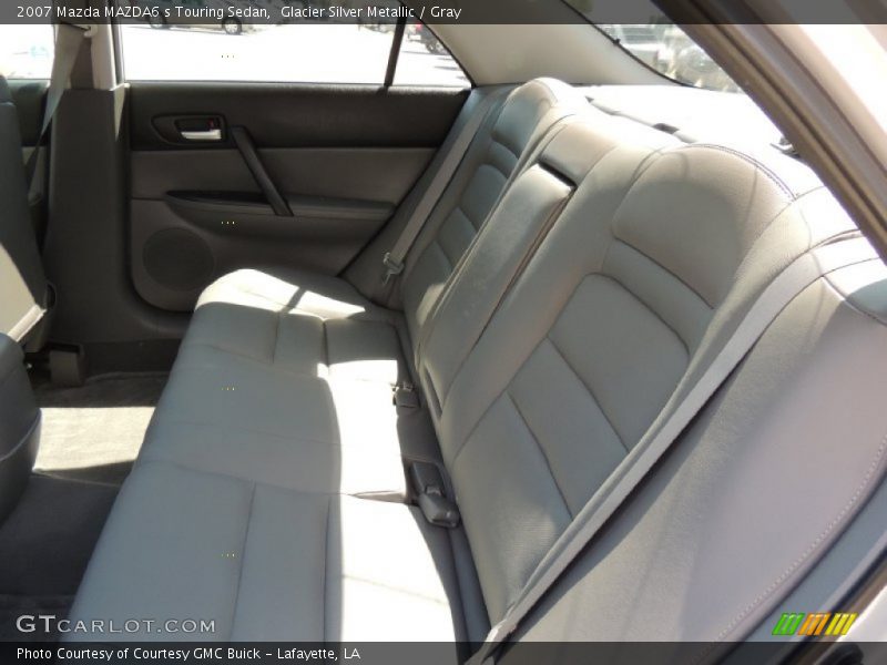 Glacier Silver Metallic / Gray 2007 Mazda MAZDA6 s Touring Sedan