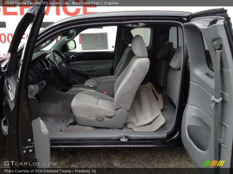 Black Sand Pearl / Graphite 2010 Toyota Tacoma SR5 Access Cab