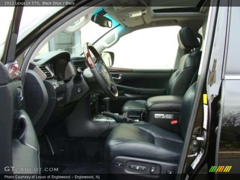 Black Onyx / Black 2011 Lexus LX 570