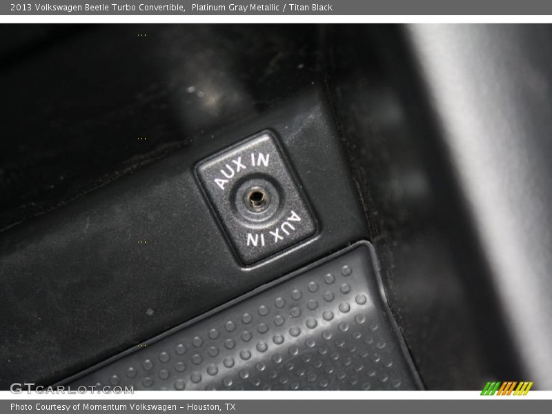 Platinum Gray Metallic / Titan Black 2013 Volkswagen Beetle Turbo Convertible