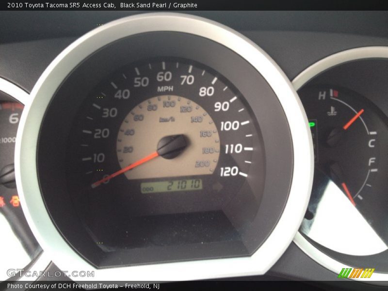 Black Sand Pearl / Graphite 2010 Toyota Tacoma SR5 Access Cab