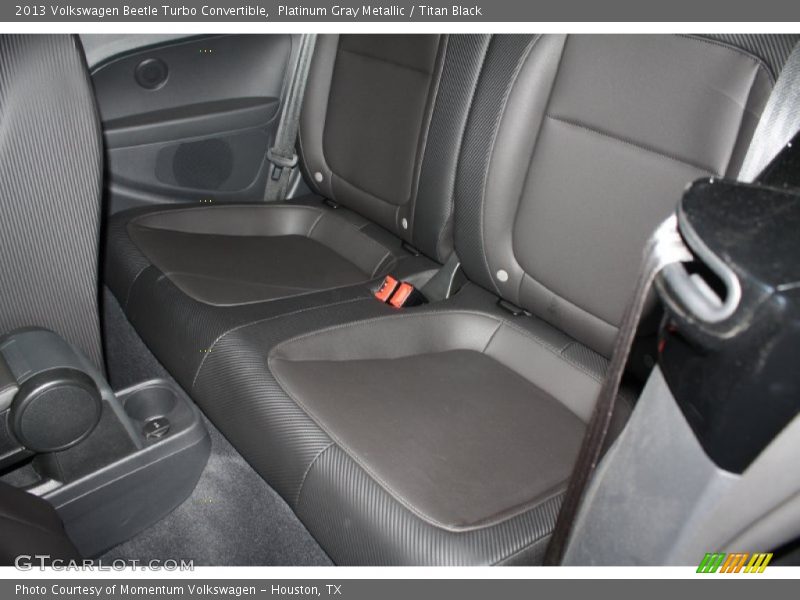 Platinum Gray Metallic / Titan Black 2013 Volkswagen Beetle Turbo Convertible