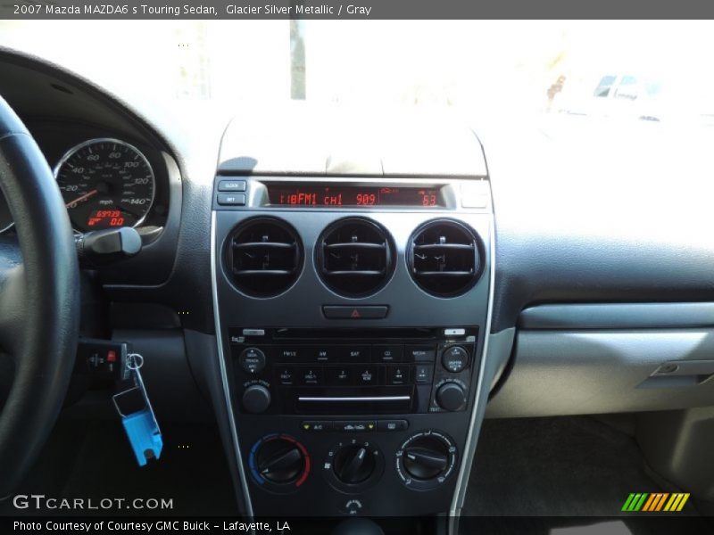 Glacier Silver Metallic / Gray 2007 Mazda MAZDA6 s Touring Sedan