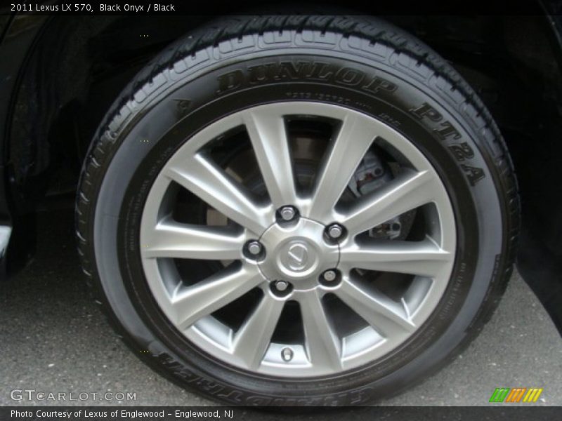 Black Onyx / Black 2011 Lexus LX 570