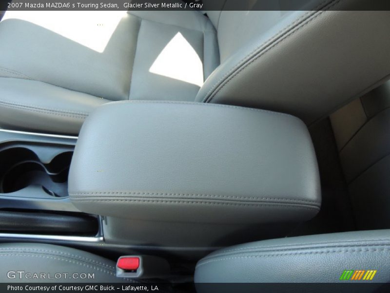 Glacier Silver Metallic / Gray 2007 Mazda MAZDA6 s Touring Sedan