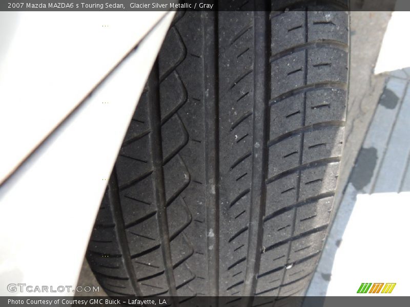 Glacier Silver Metallic / Gray 2007 Mazda MAZDA6 s Touring Sedan