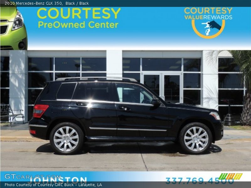 Black / Black 2010 Mercedes-Benz GLK 350