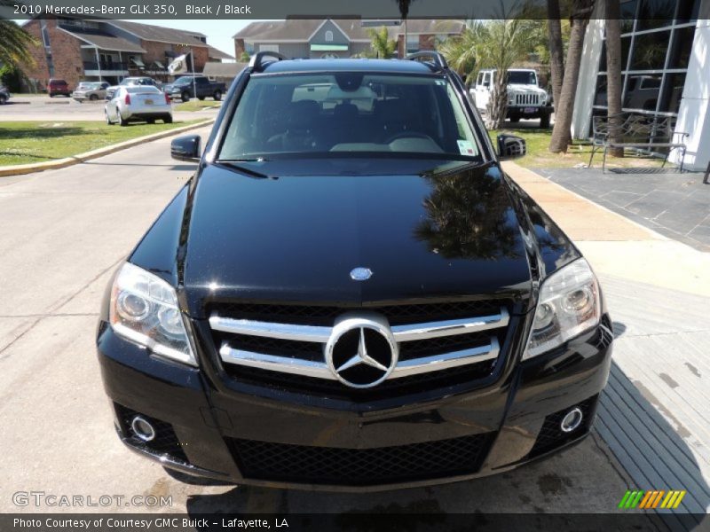 Black / Black 2010 Mercedes-Benz GLK 350