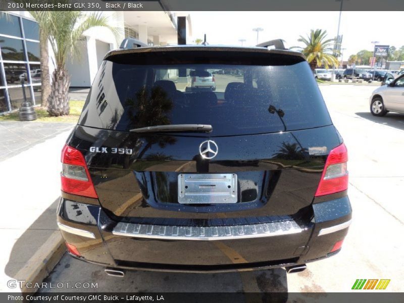 Black / Black 2010 Mercedes-Benz GLK 350