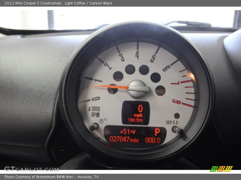 Light Coffee / Carbon Black 2011 Mini Cooper S Countryman