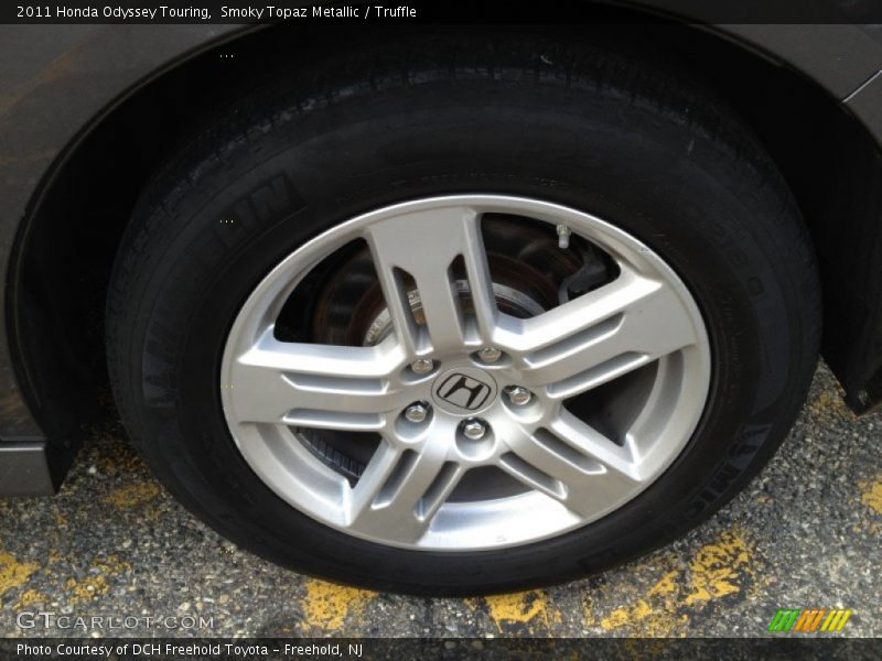 Smoky Topaz Metallic / Truffle 2011 Honda Odyssey Touring