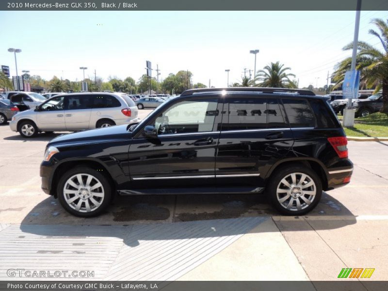 Black / Black 2010 Mercedes-Benz GLK 350