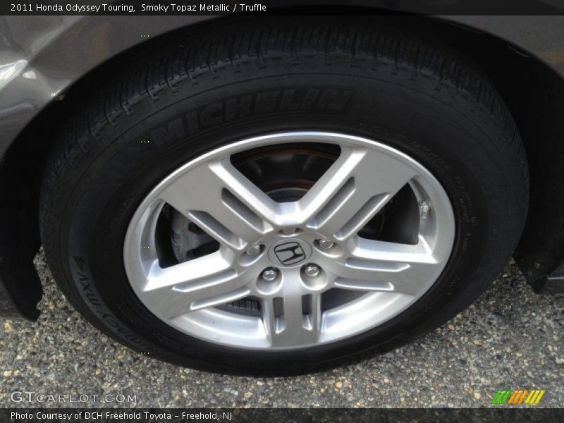 Smoky Topaz Metallic / Truffle 2011 Honda Odyssey Touring