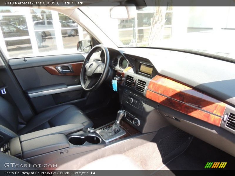 Black / Black 2010 Mercedes-Benz GLK 350
