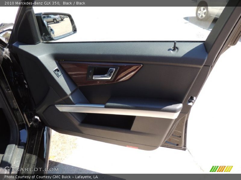 Black / Black 2010 Mercedes-Benz GLK 350