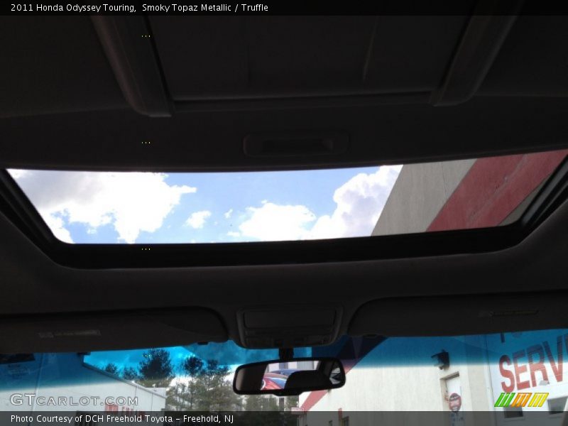 Smoky Topaz Metallic / Truffle 2011 Honda Odyssey Touring