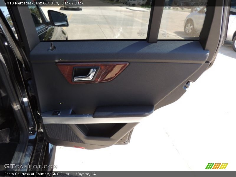 Black / Black 2010 Mercedes-Benz GLK 350