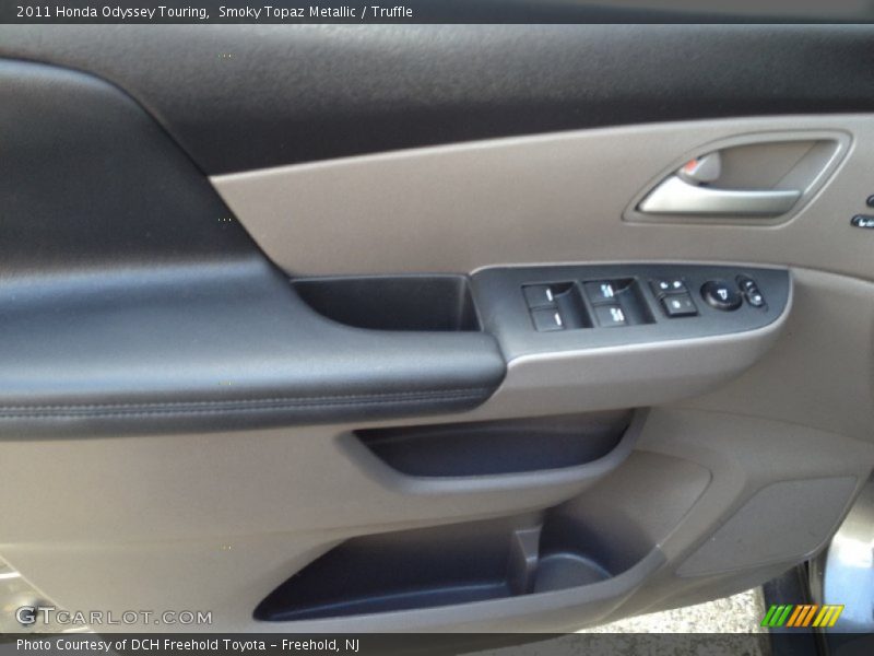 Smoky Topaz Metallic / Truffle 2011 Honda Odyssey Touring