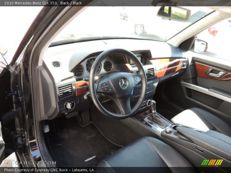 Black / Black 2010 Mercedes-Benz GLK 350