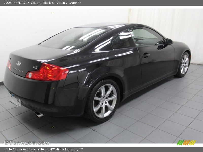 Black Obsidian / Graphite 2004 Infiniti G 35 Coupe
