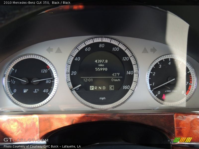 Black / Black 2010 Mercedes-Benz GLK 350