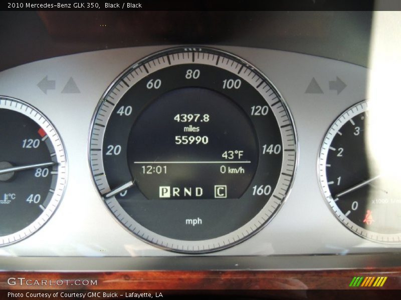 Black / Black 2010 Mercedes-Benz GLK 350