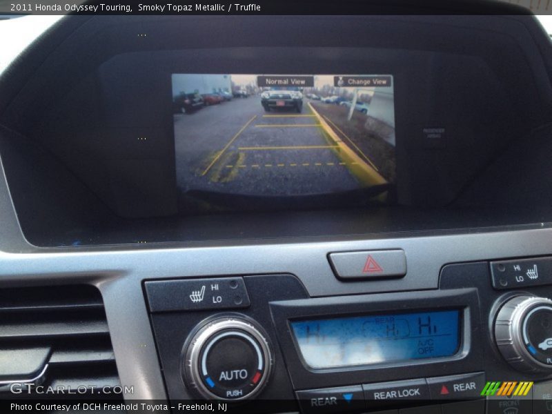 Smoky Topaz Metallic / Truffle 2011 Honda Odyssey Touring