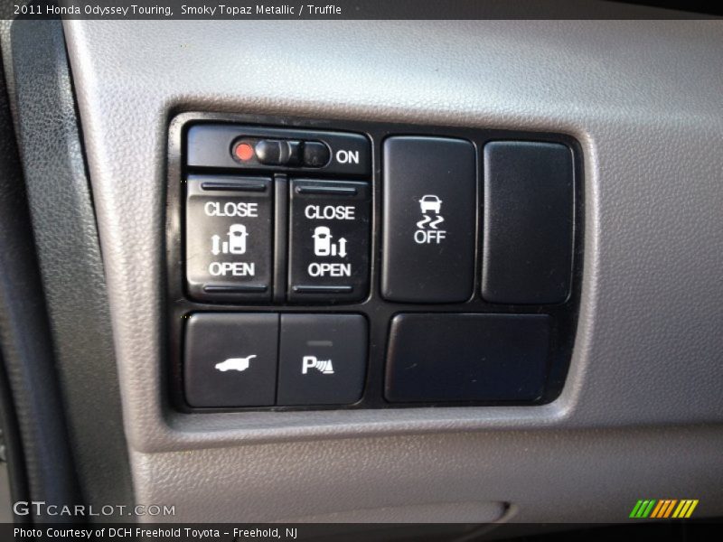 Smoky Topaz Metallic / Truffle 2011 Honda Odyssey Touring