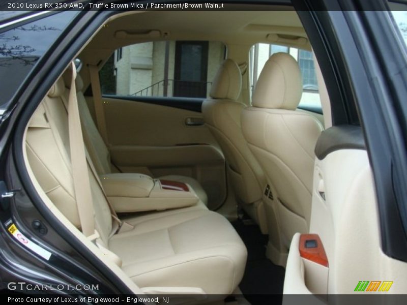 Rear Seat of 2010 RX 350 AWD