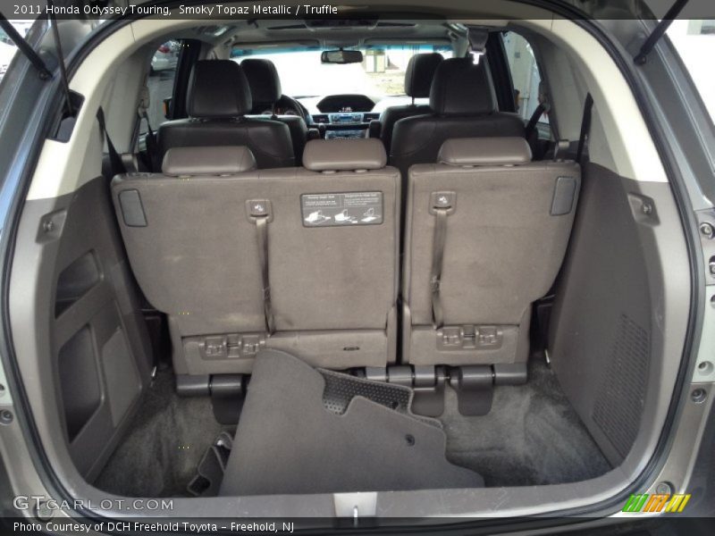 Smoky Topaz Metallic / Truffle 2011 Honda Odyssey Touring