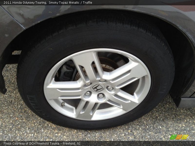 Smoky Topaz Metallic / Truffle 2011 Honda Odyssey Touring