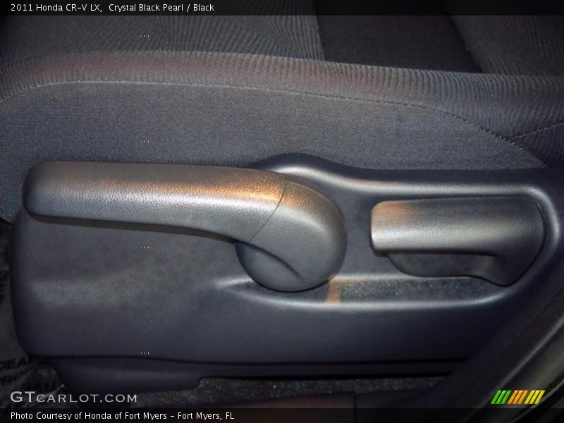 Crystal Black Pearl / Black 2011 Honda CR-V LX