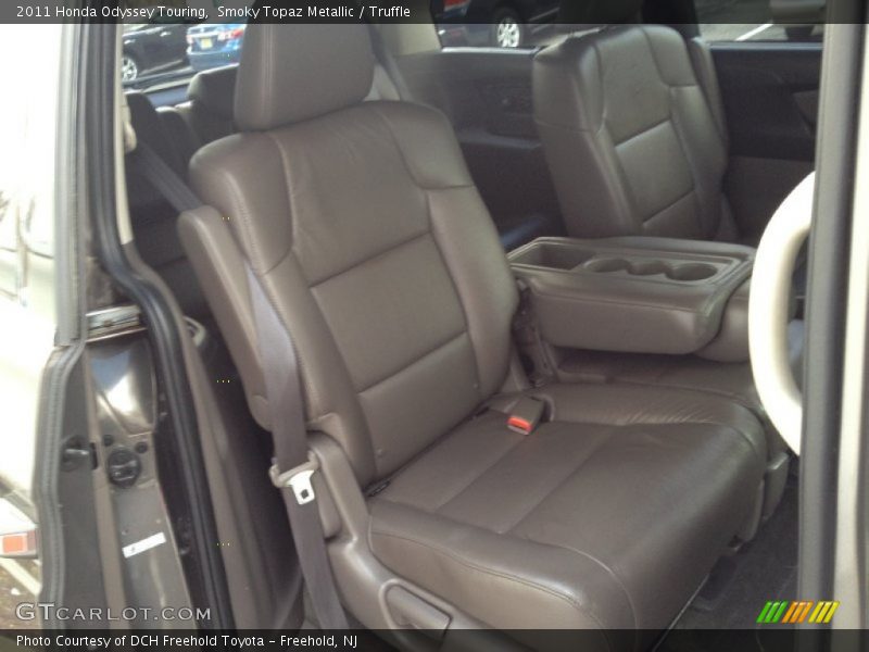 Smoky Topaz Metallic / Truffle 2011 Honda Odyssey Touring