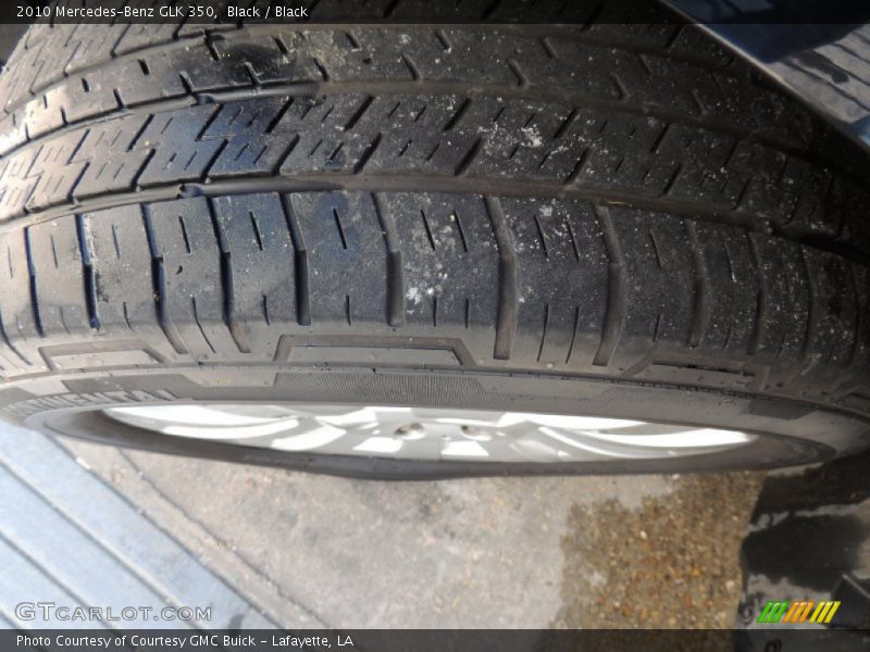 Black / Black 2010 Mercedes-Benz GLK 350