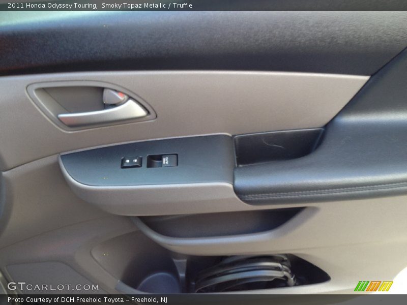Smoky Topaz Metallic / Truffle 2011 Honda Odyssey Touring