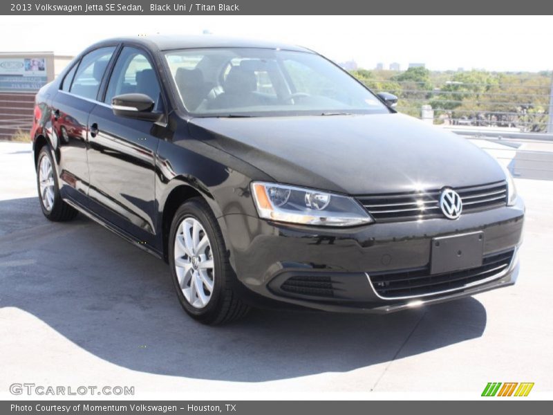 Black Uni / Titan Black 2013 Volkswagen Jetta SE Sedan