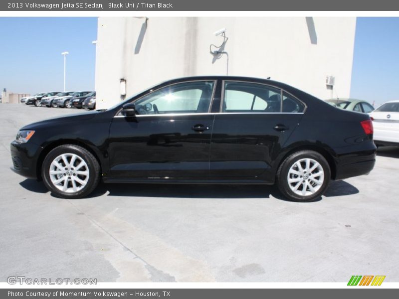 Black Uni / Titan Black 2013 Volkswagen Jetta SE Sedan