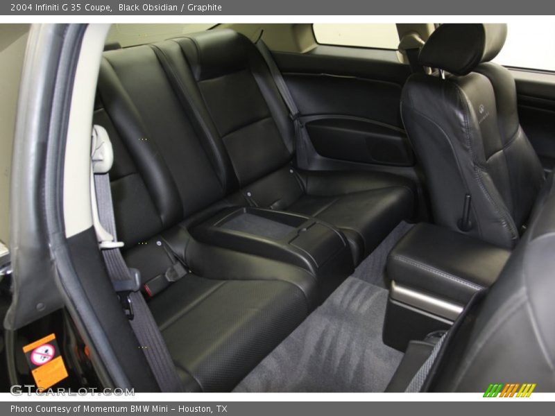 Black Obsidian / Graphite 2004 Infiniti G 35 Coupe