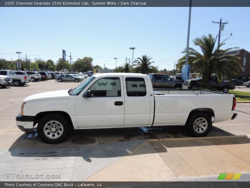 Summit White / Dark Charcoal 2005 Chevrolet Silverado 1500 Extended Cab