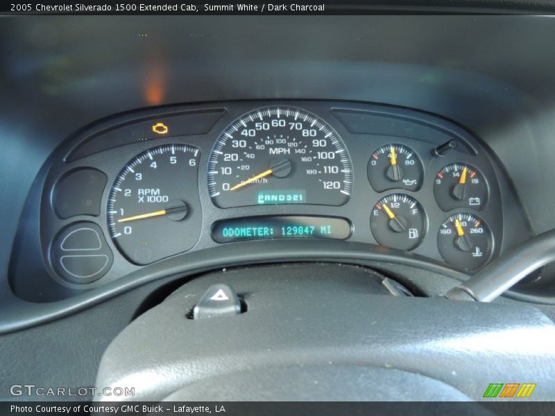  2005 Silverado 1500 Extended Cab Extended Cab Gauges