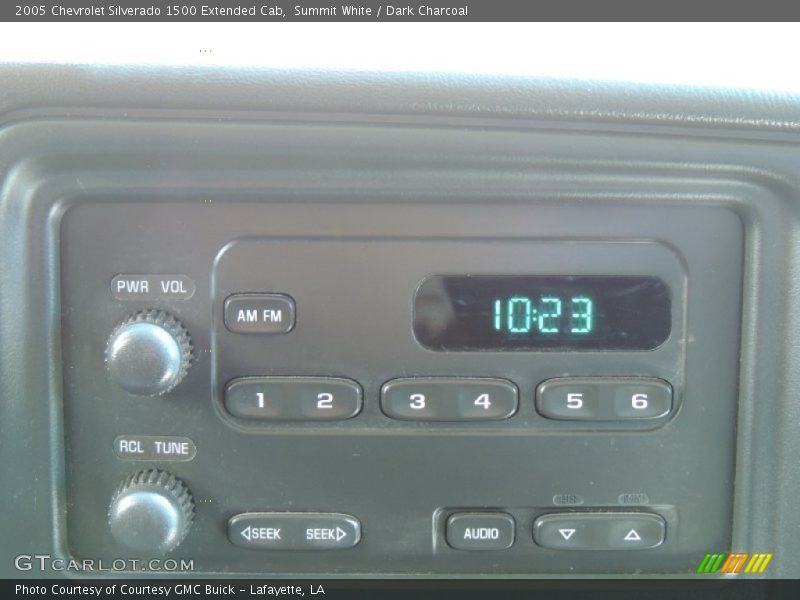 Controls of 2005 Silverado 1500 Extended Cab
