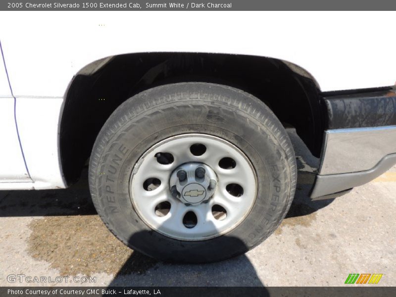 Summit White / Dark Charcoal 2005 Chevrolet Silverado 1500 Extended Cab