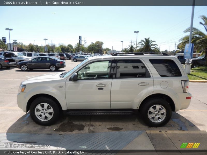 Light Sage Metallic / Stone 2009 Mercury Mariner I4