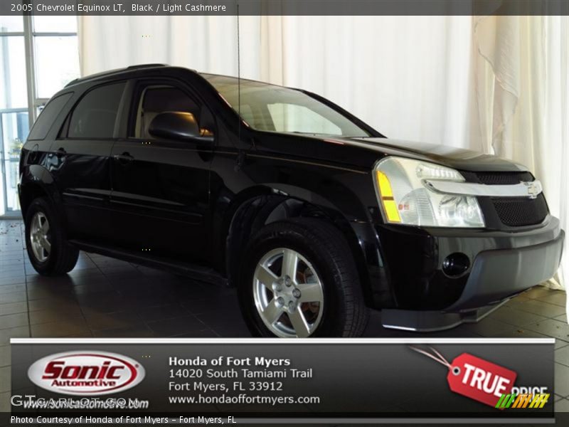 Black / Light Cashmere 2005 Chevrolet Equinox LT