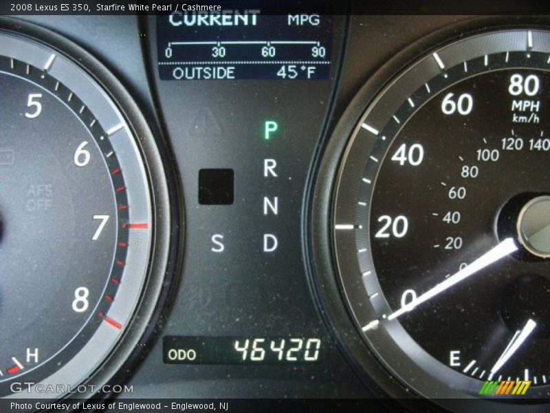 Starfire White Pearl / Cashmere 2008 Lexus ES 350