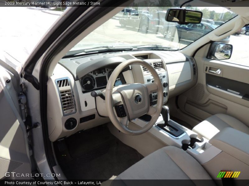Light Sage Metallic / Stone 2009 Mercury Mariner I4