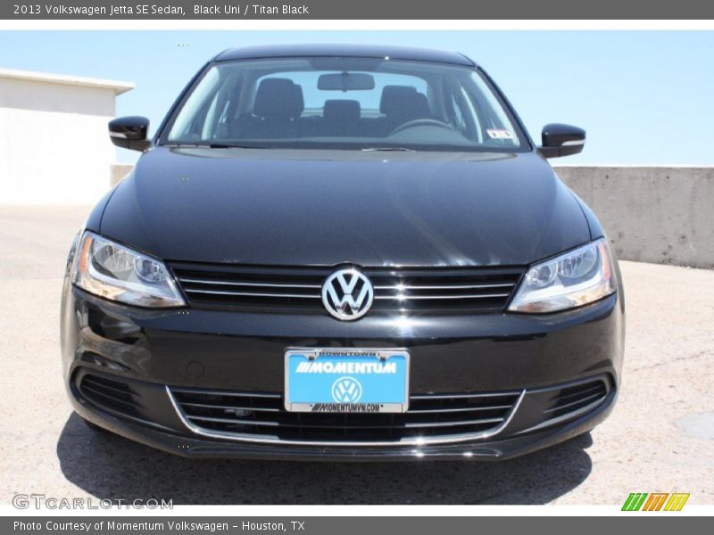 Black Uni / Titan Black 2013 Volkswagen Jetta SE Sedan